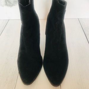 Dolce Vita Black Suede Conway Booties